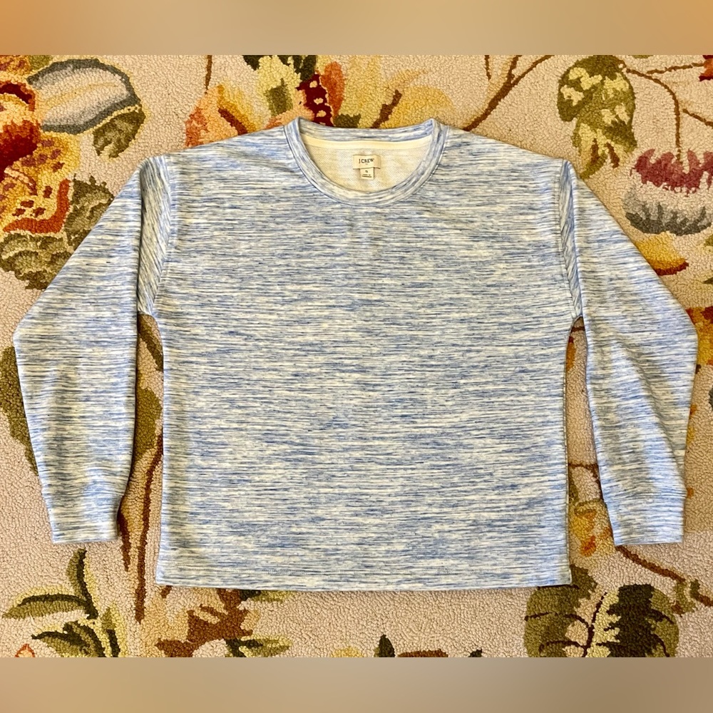 J.Crew women’s size small heather blue sweatshirt